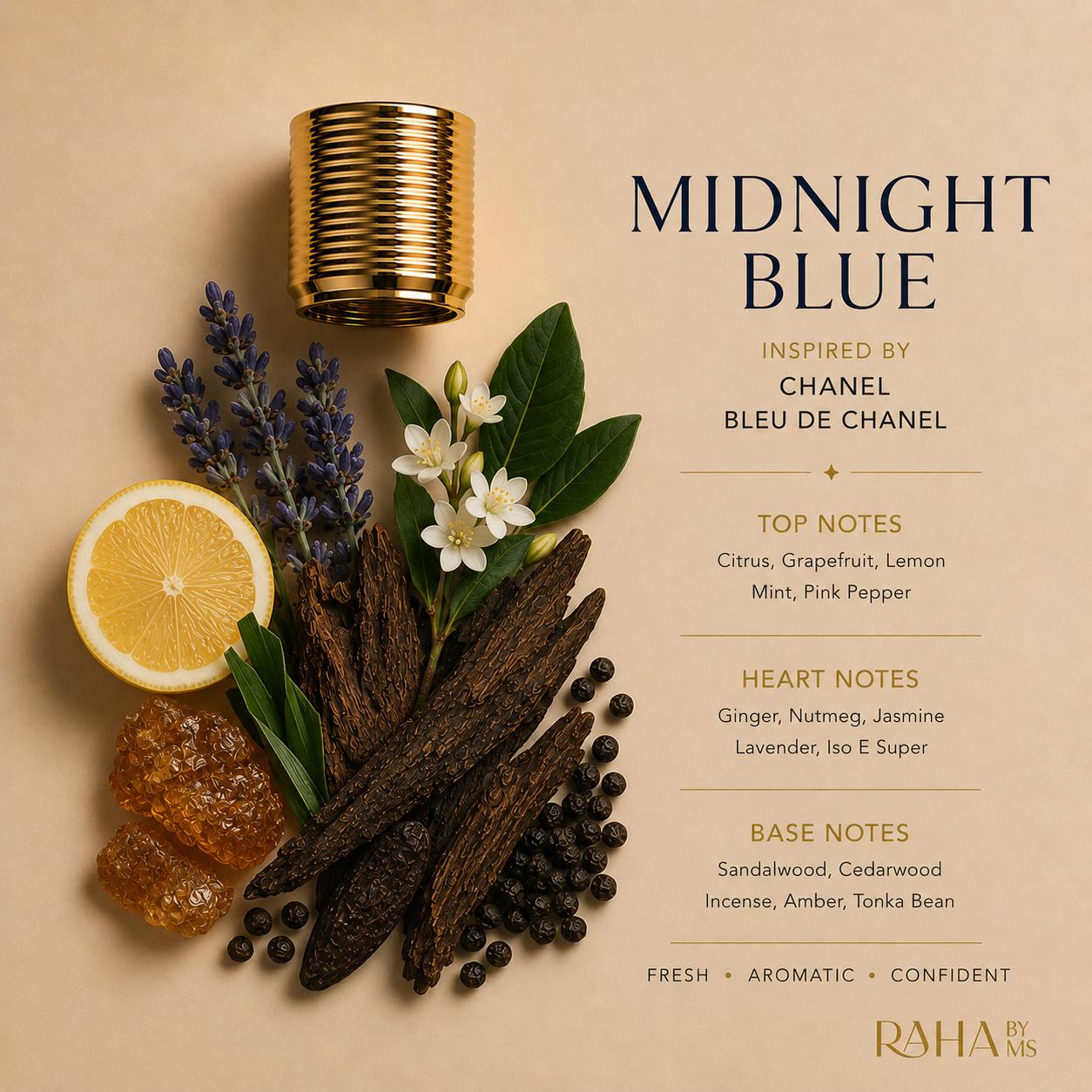 Midnight Blue – Inspired by Bleu de Chanel
