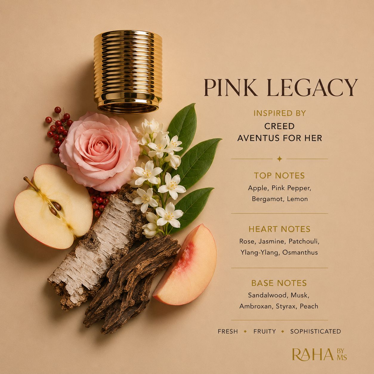 Pink Legacy - Inspired by Aventus for Her